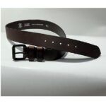 Dark brown Casual Leather Belt